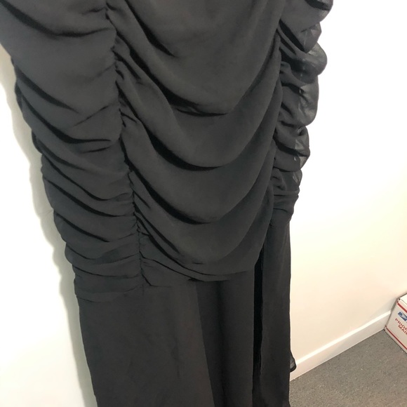 NWT express black maxi dress - Picture 4 of 7